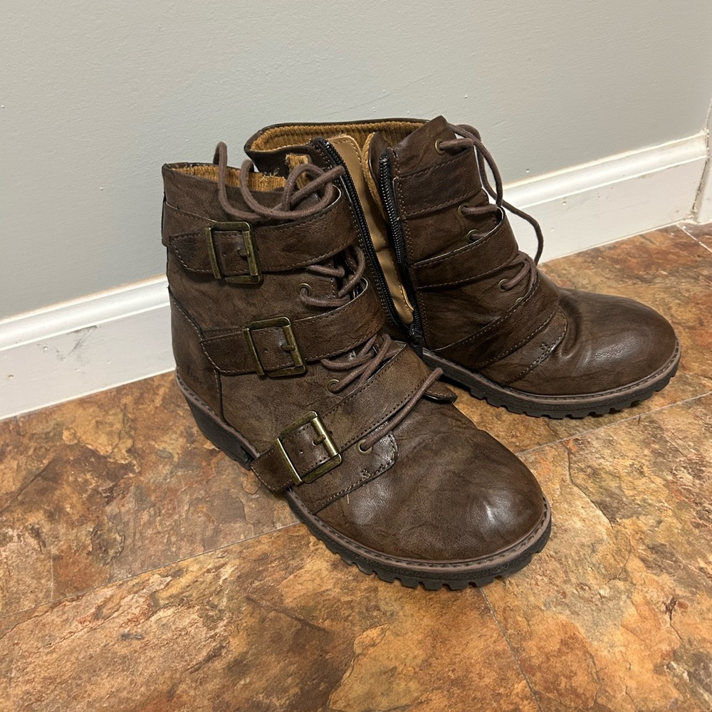 boc Brown Lace Up Boots